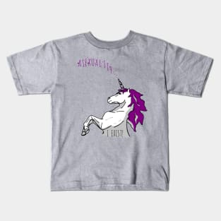 asexuality exists Kids T-Shirt
